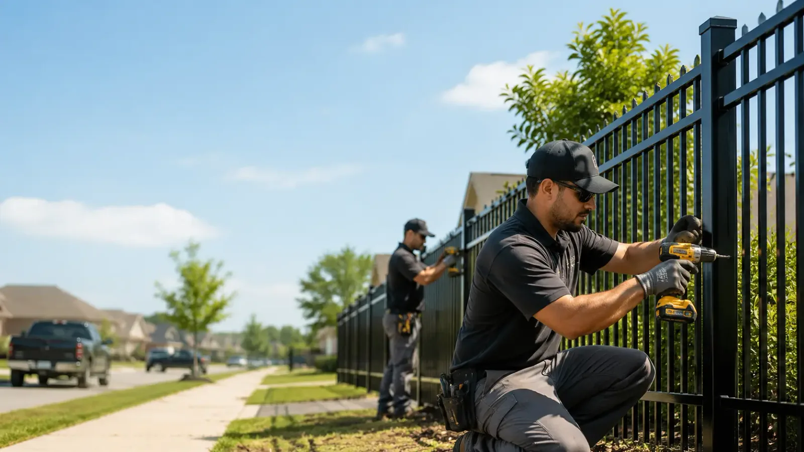 Metal Fence Installation in Bouton, IA
